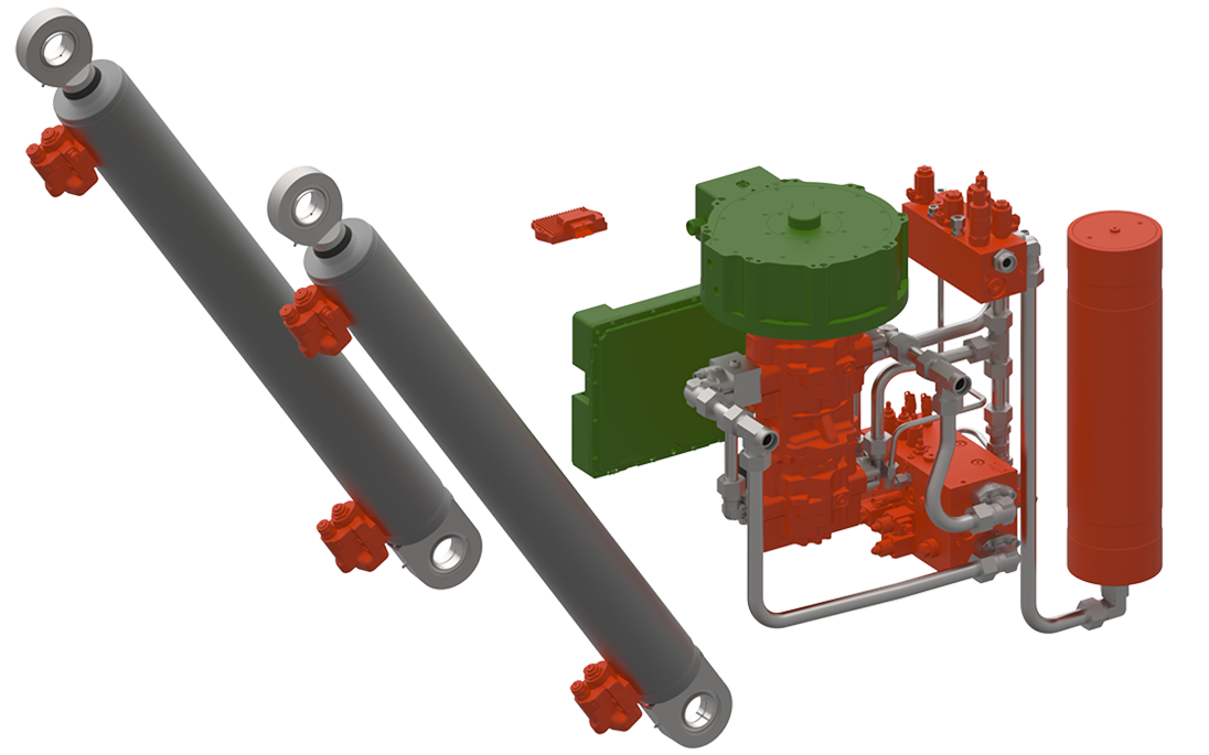 HELAX – Hydraulic-Electric Linear Axis